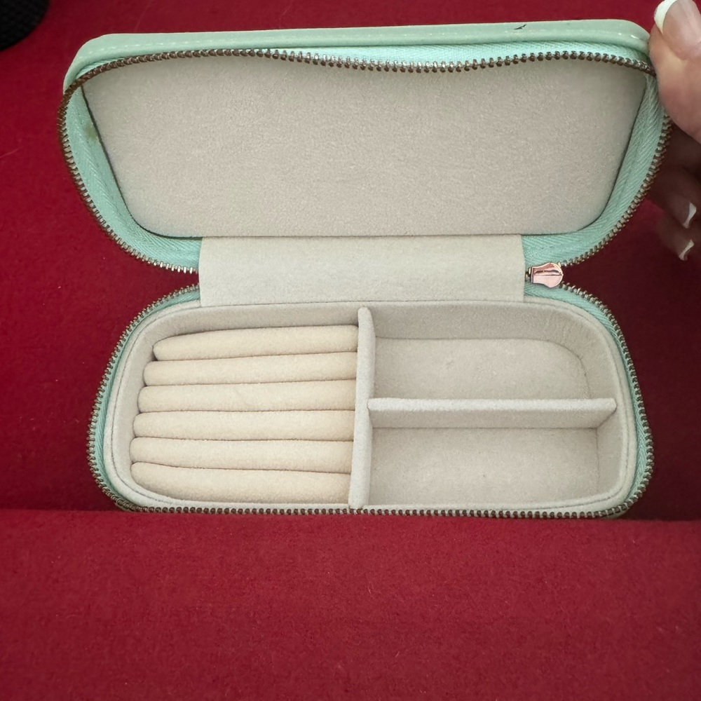 Travel jewelry organizer